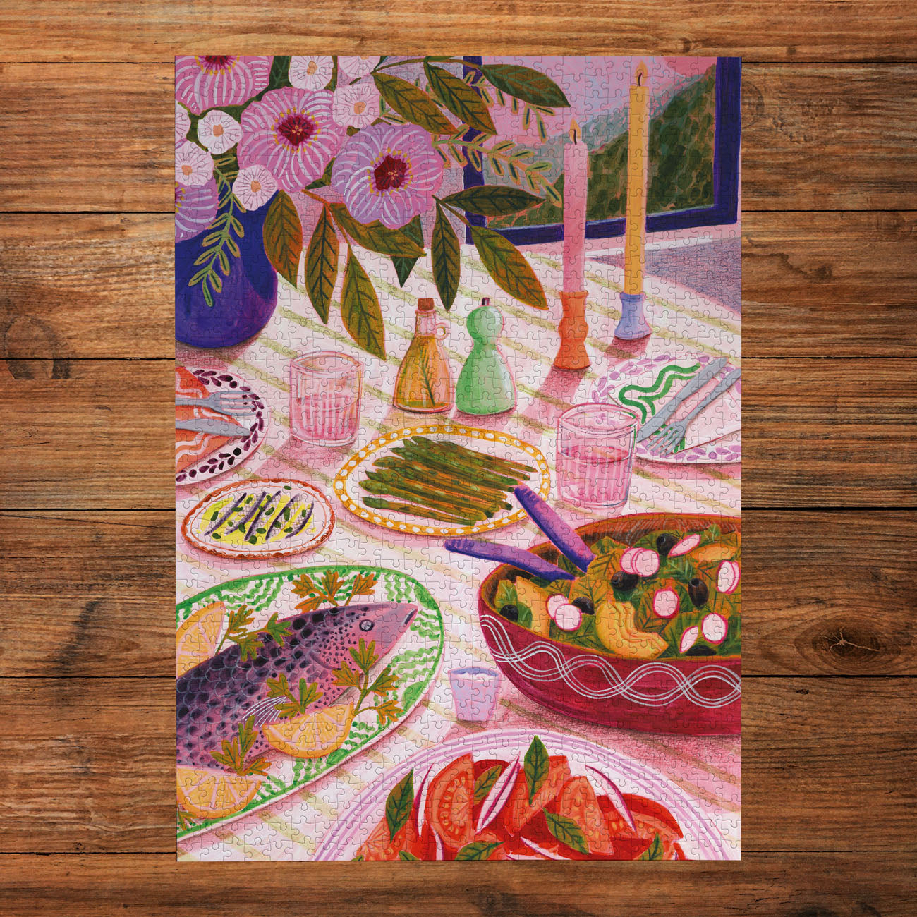 gibsons-moments-to-savour-puzzle-3x500-teile-essen image 5