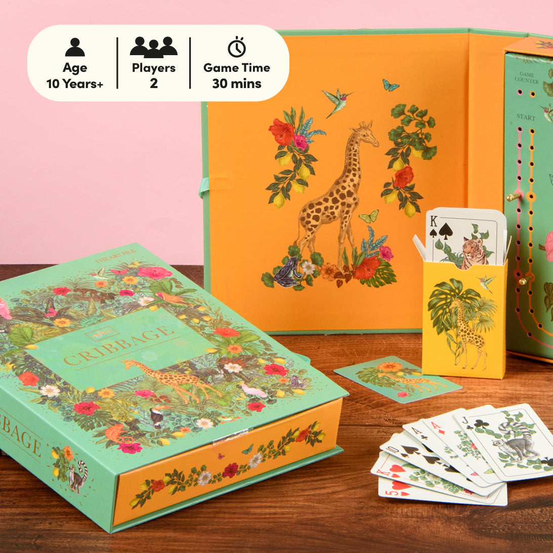 gibsons-the-art-file-cribbage-spiel-kartenspiel-2-spieler image 2