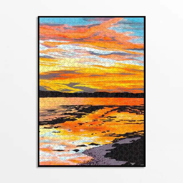 piece-love-golden-hour-puzzle-1000-teile-68x49-cm-sommer image 1