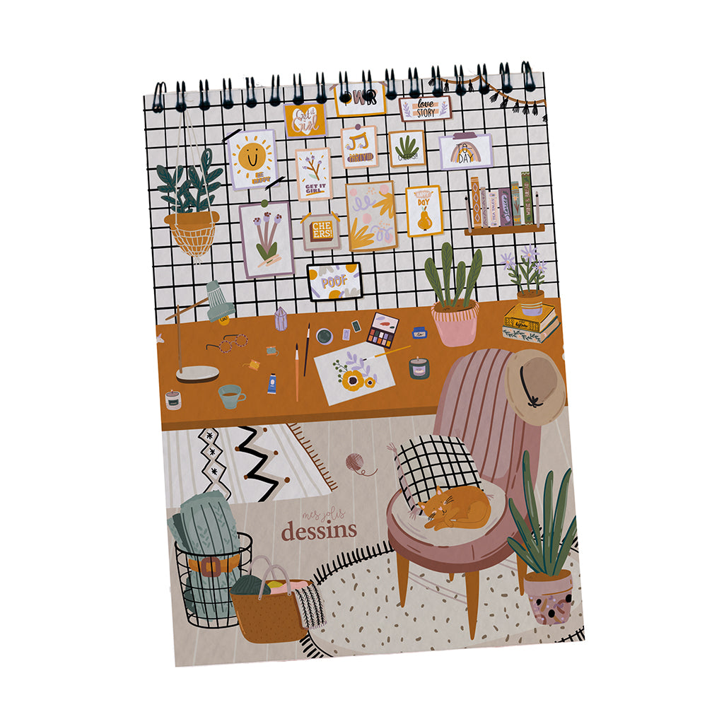 maison-joliette-carnet-de-dessins-skizzenbuch-l-atelier-blanko-15x21 image 1