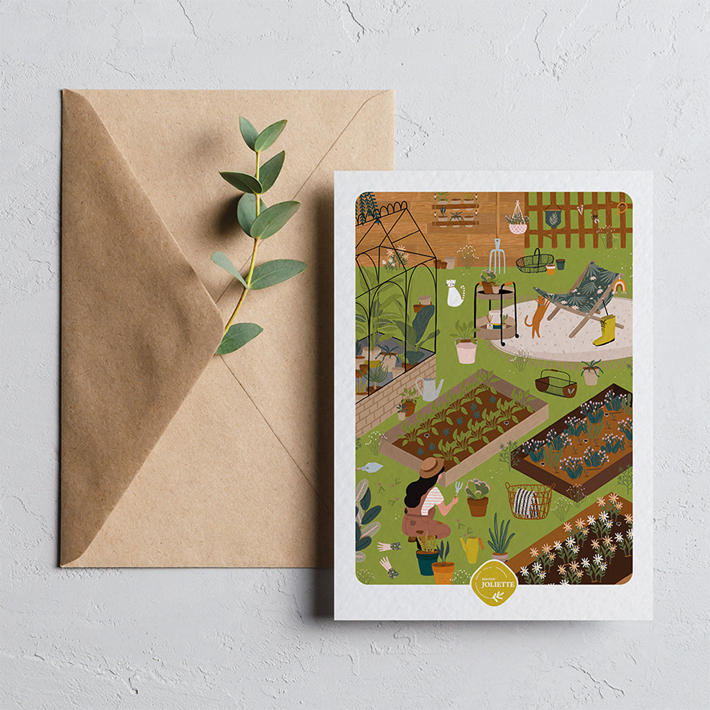 maison-joliette-cartes-postales-jardin-secret-postkarte-umschlag image 4
