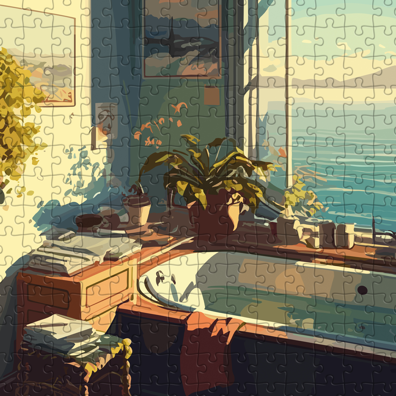 piece-love-bain-voyons-puzzle-1000-teile-68x49-cm image 3
