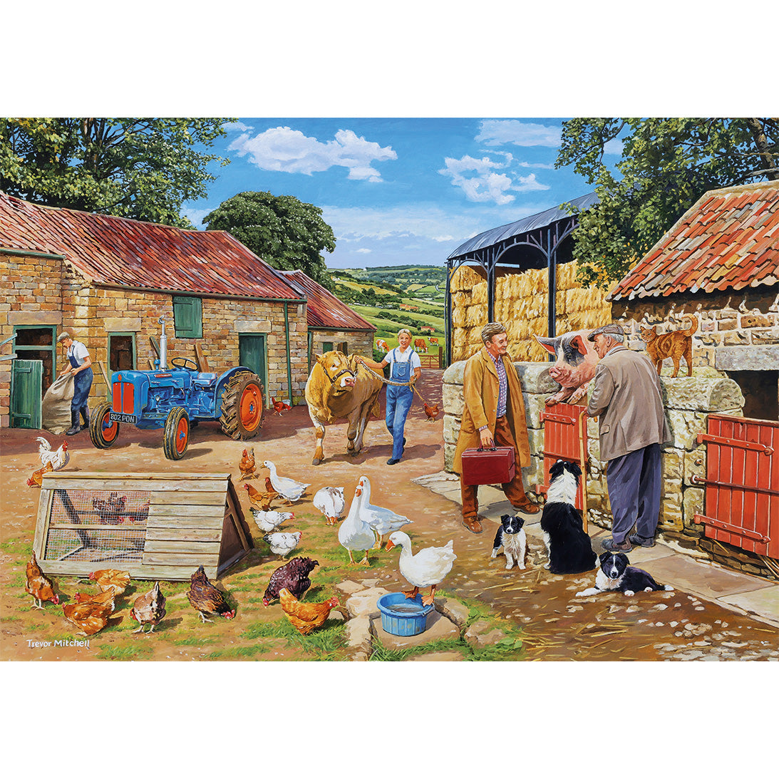 gibsons-call-the-vet-4x500-teile-puzzle-tierarzt-set image 2