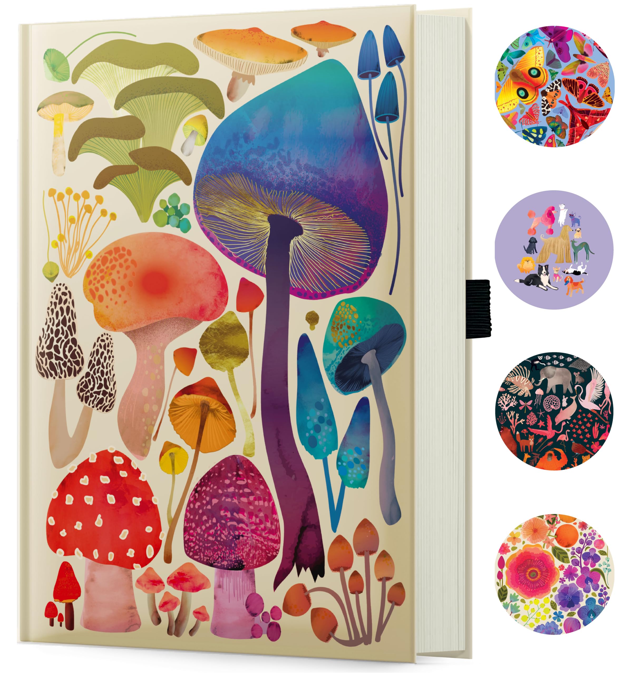 elena-essex-woodland-magic-notizbuch-a5-liniert-goldfolie image 1