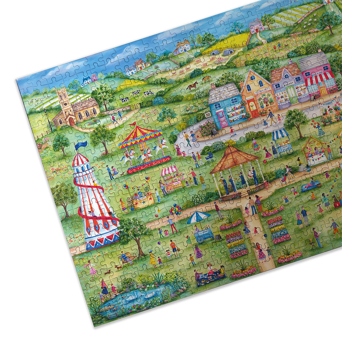 gibsons-celebrating-summer-puzzle-500-teile-sommer-park image 5