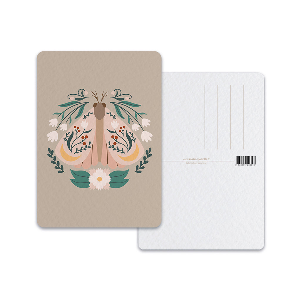maison-joliette-cartes-postales-boho-butterfly-papillon-1-postkarte image 2