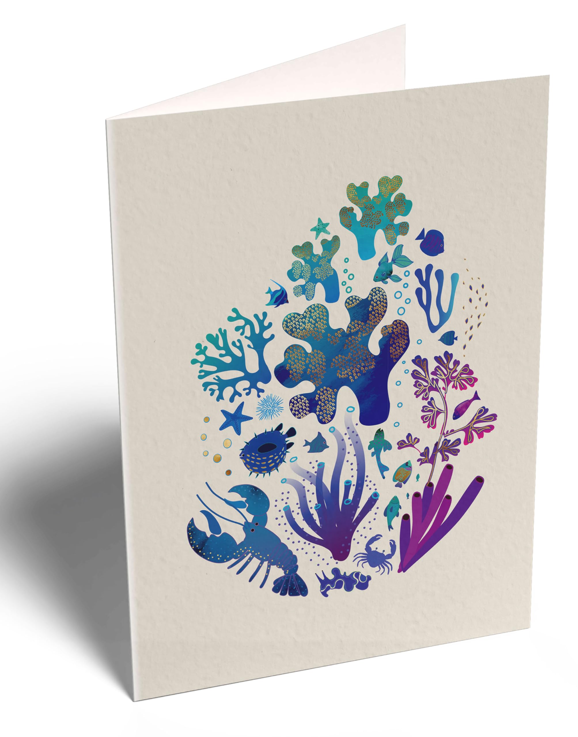 elena-essex-cards-gru-karten-12er-set-koralle-goldfolie image 7
