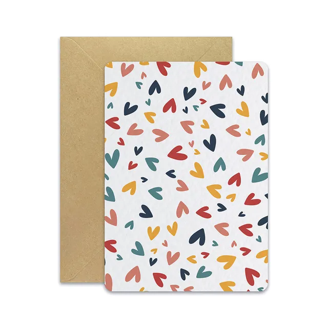 maison-joliette-minis-coeurs-postkarte-ohne-umschlag-herzen image 1