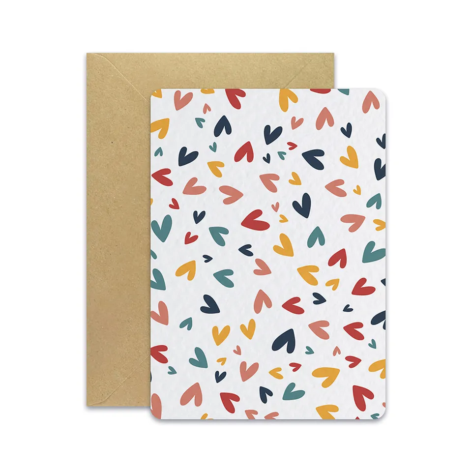 maison-joliette-minis-coeurs-postkarte-ohne-umschlag-herzen image 1