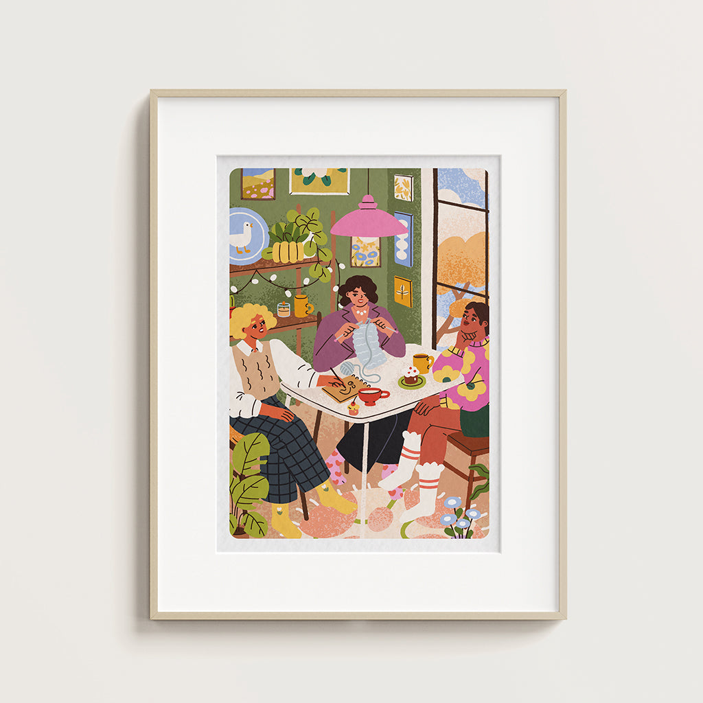 maison-joliette-affiches-les-copines-poster-a4-21x29-7-cm image 5