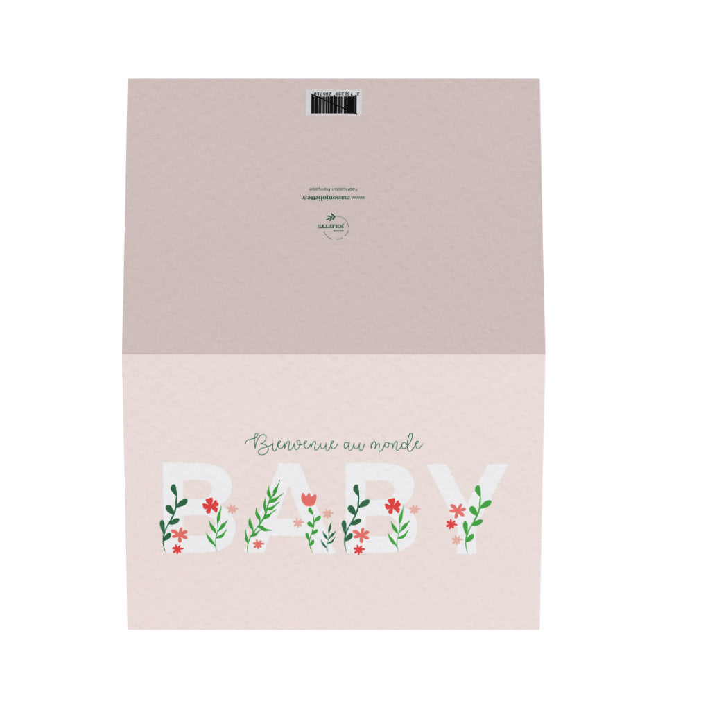 maison-joliette-baby-rose-gru-karte-a6-mit-umschlag image 3
