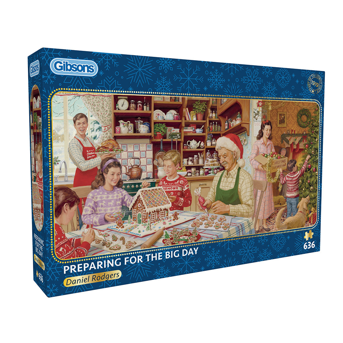 gibsons-preparing-for-the-big-day-puzzle-636-teile-weihnachten image 1
