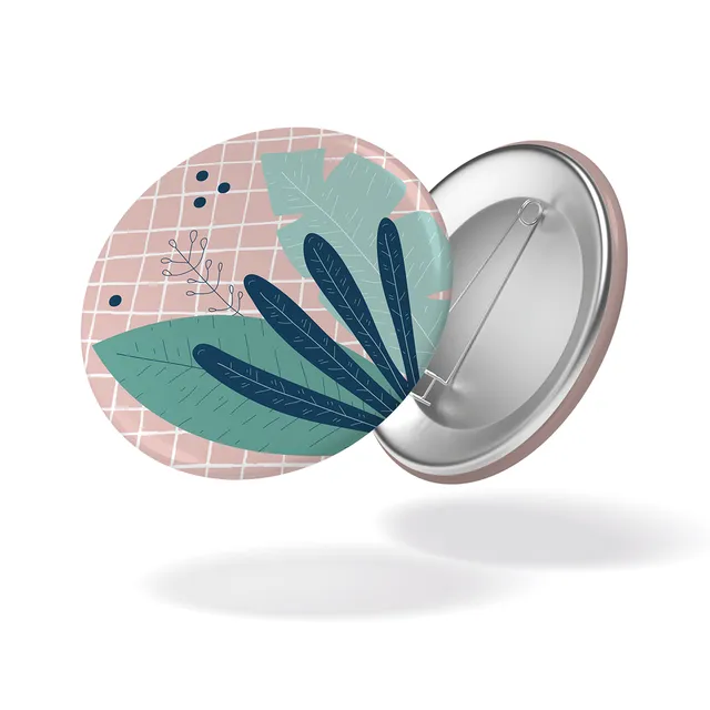 maison-joliette-tout-ira-bien-feuillage-button-32-mm image 1