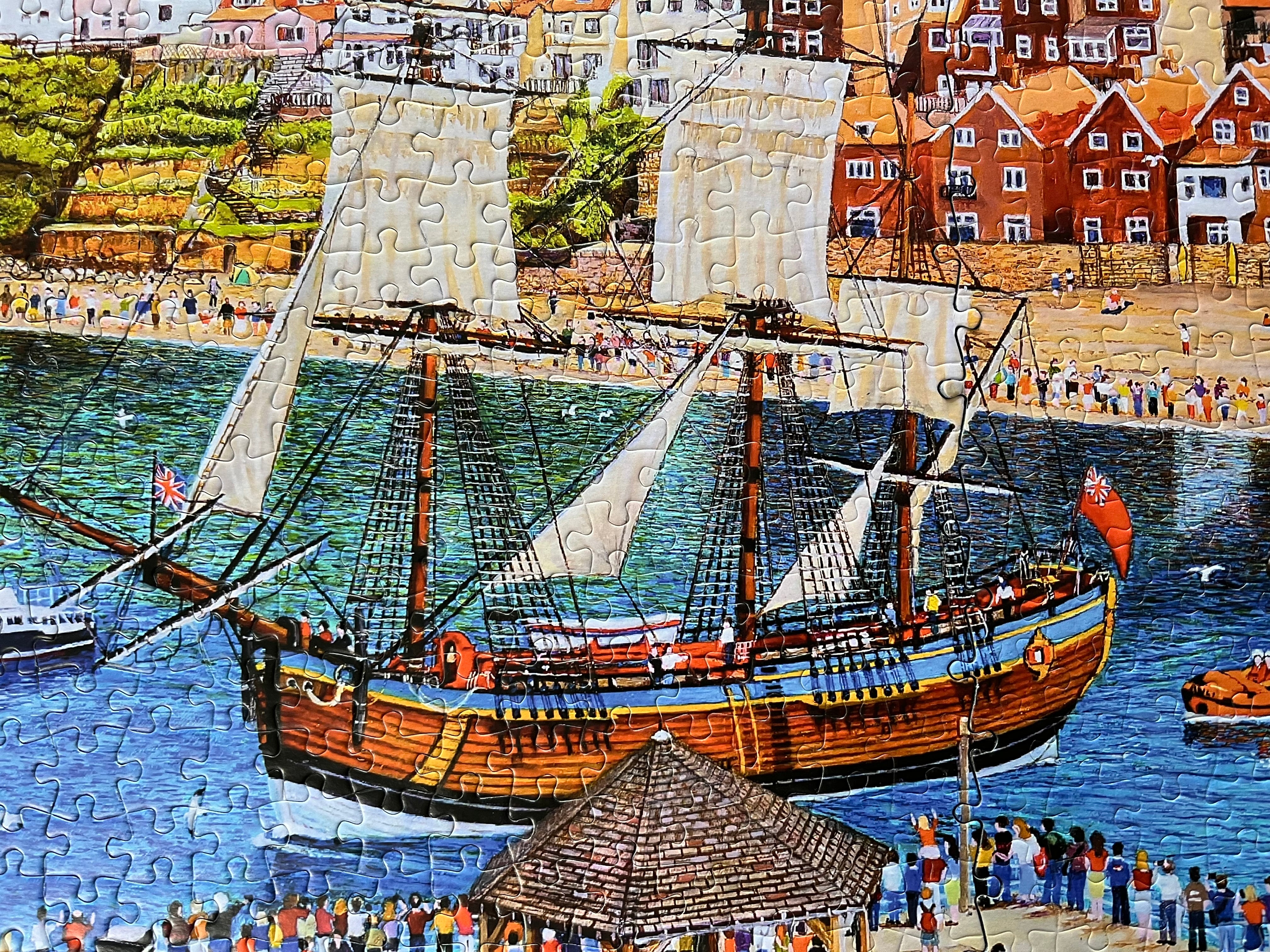 gibsons-endeavour-whitby-1000-teile-puzzle-segelschiff image 2