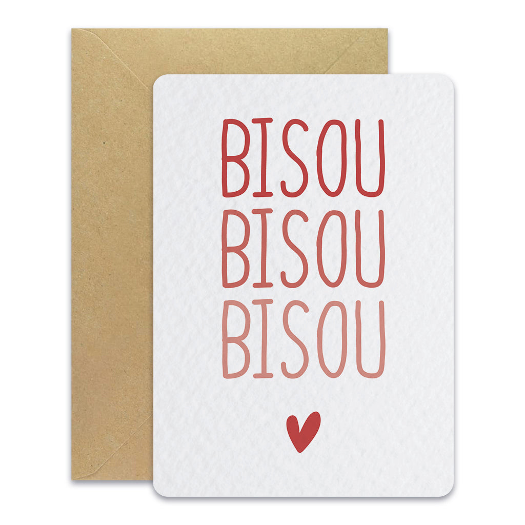 maison-joliette-bisou-bisou-postkarte-ohne-umschlag-liebe image 1