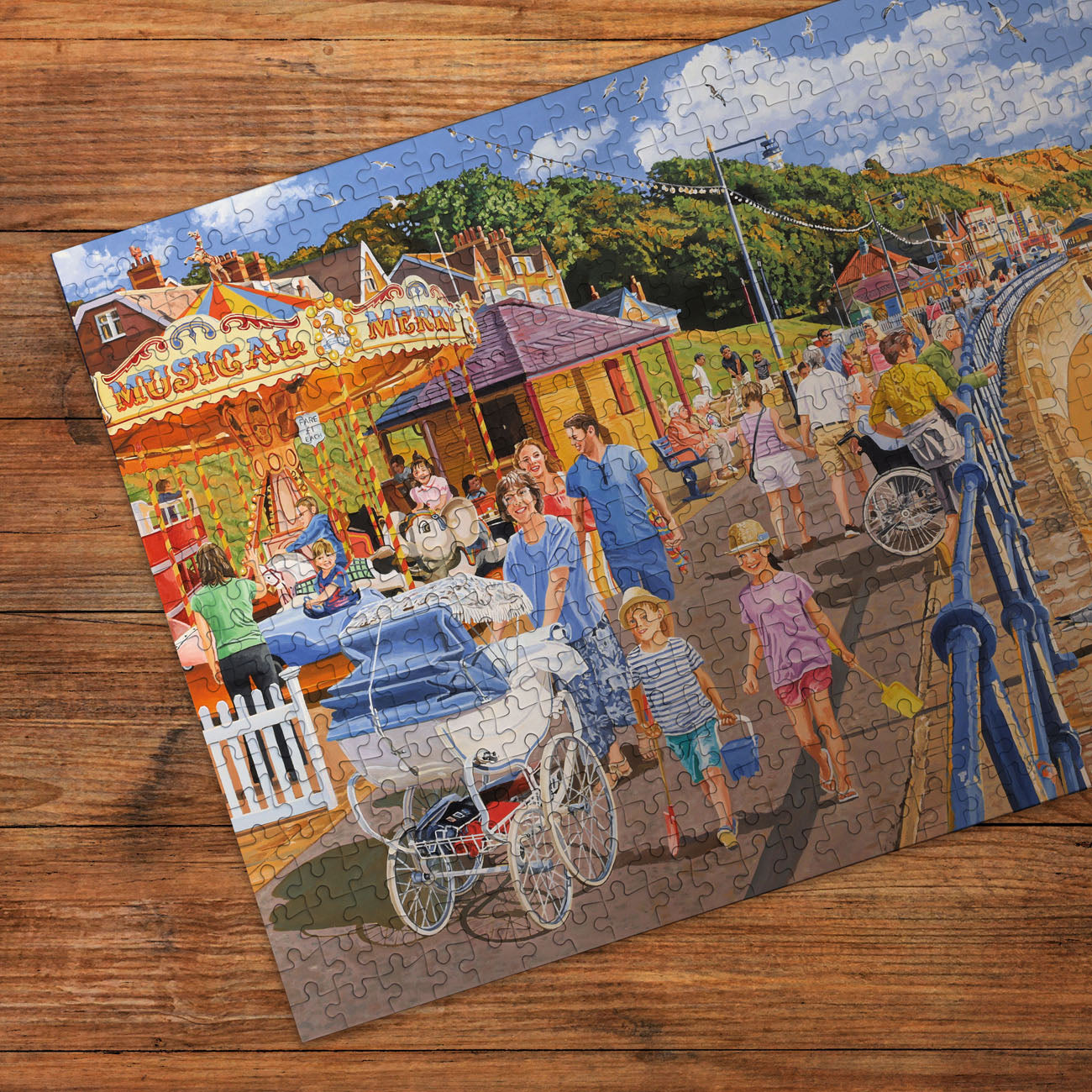 gibsons-beside-the-seaside-puzzle-4x500-teile-strand image 8