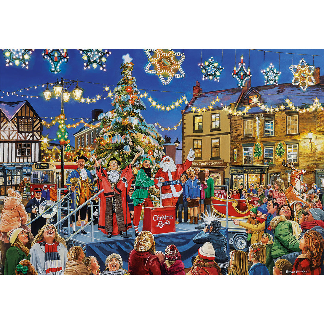 gibsons-a-christmas-to-remember-4x500-teile-puzzle-weihnachten image 4
