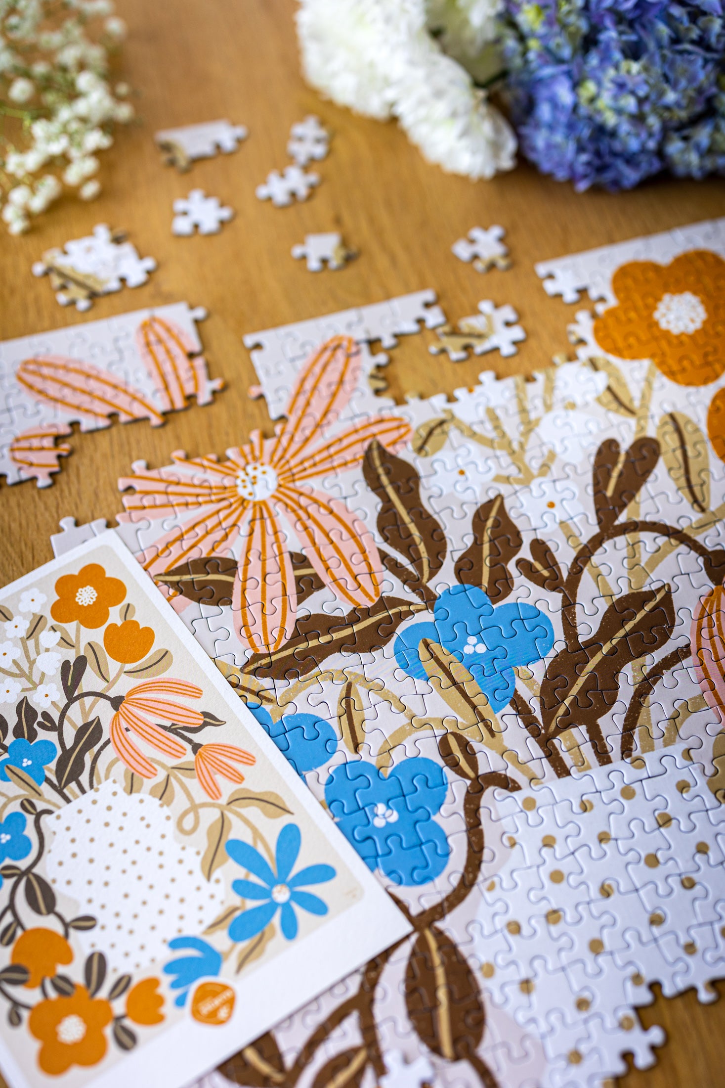 maison-joliette-puzzles-500-teile-myosotis-capucine-blumen image 6