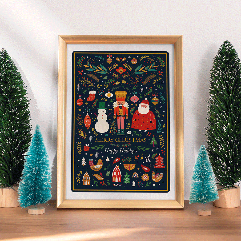 maison-joliette-affiches-casse-noisette-poster-a4-relief image 2