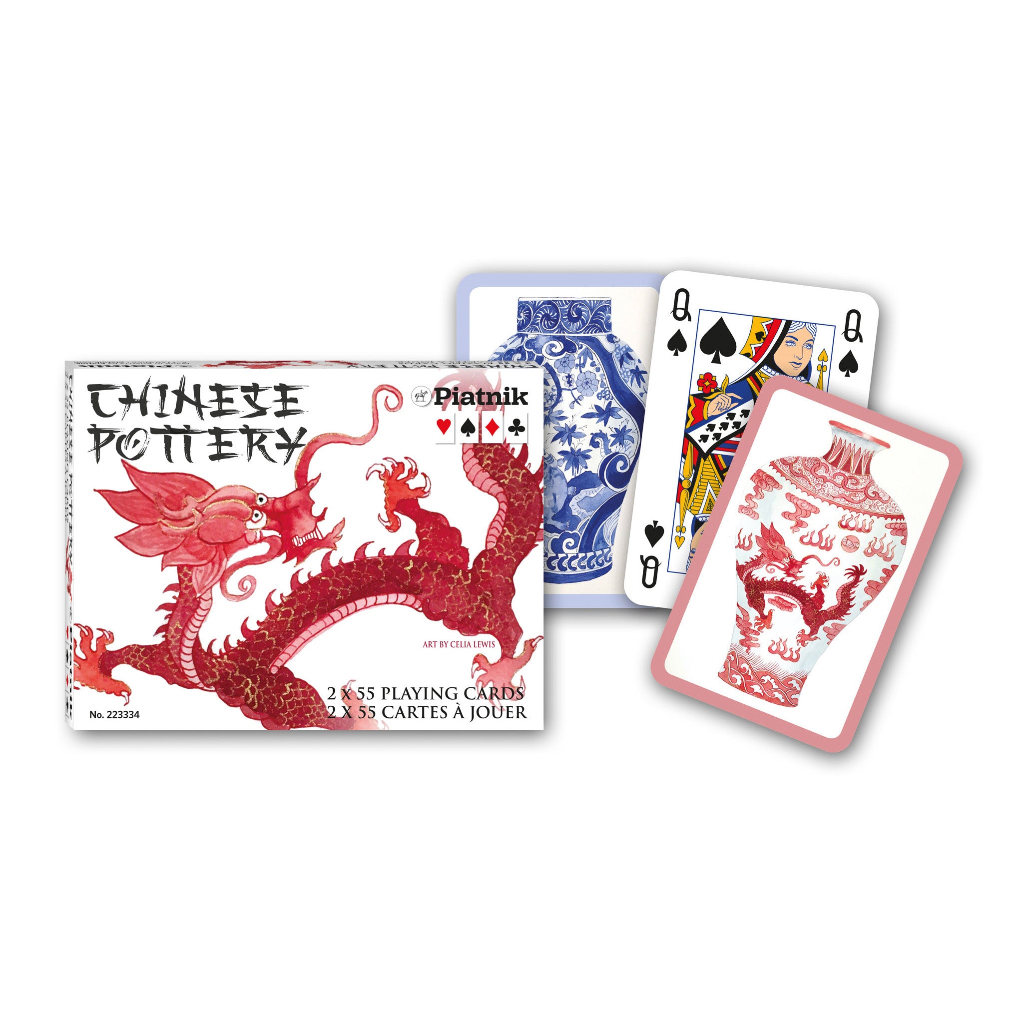 gibsons-chinese-pottery-spielkarten-doppelpack-bridge image 1