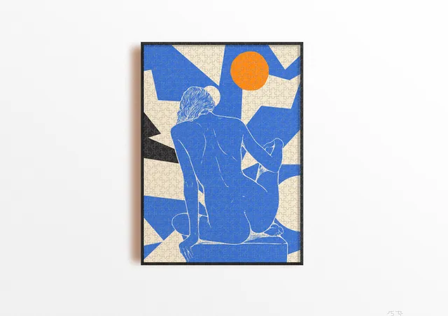 piece-love-peau-bleue-puzzle-1000-teile-68x49 image 1