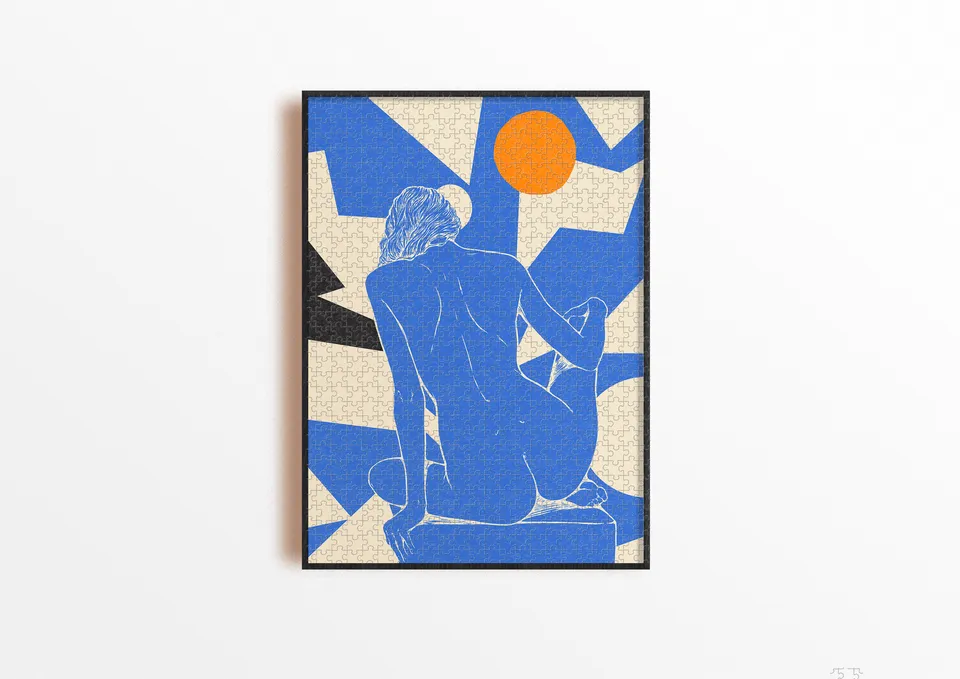 piece-love-peau-bleue-puzzle-1000-teile-68x49 image 1