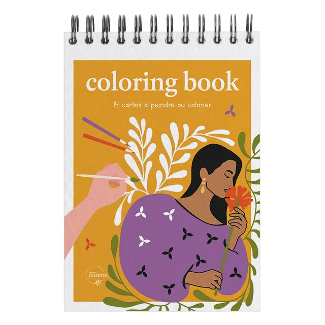 maison-joliette-carnet-coloriage-a6-malbuch-jardin-des-muses-14-motive image 1