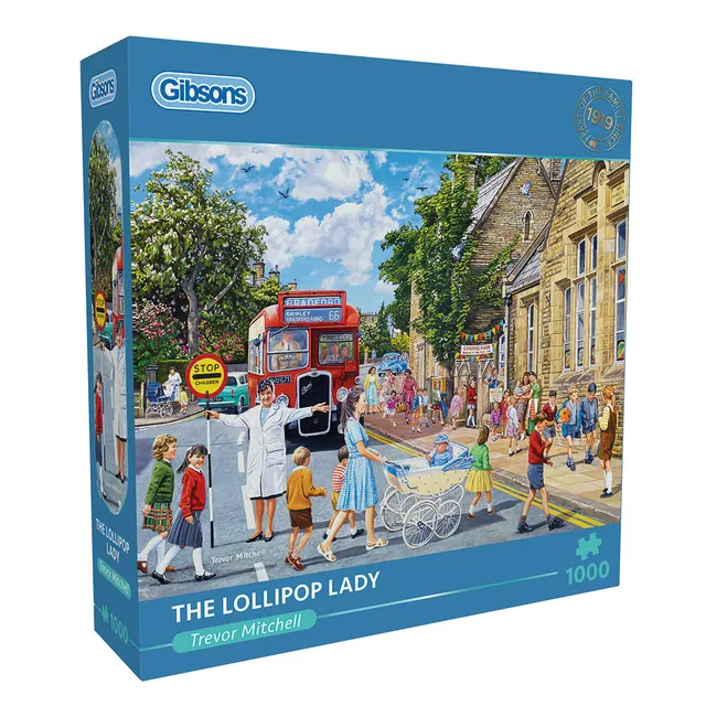 gibsons-the-lollipop-lady-puzzle-1000-teile-nostalgie image 1