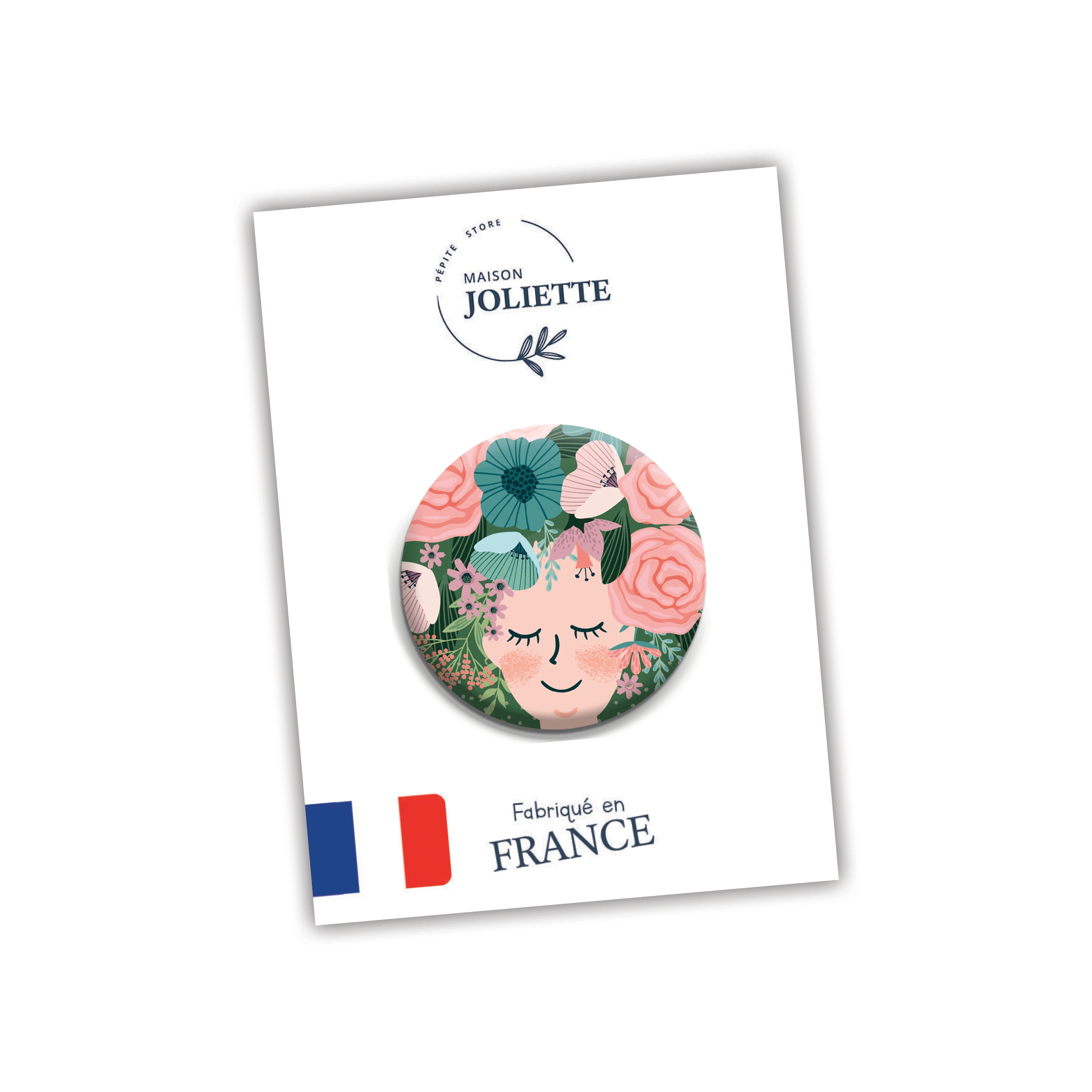 maison-joliette-r-veries-badge-32-mm-matt-anstecker image 2